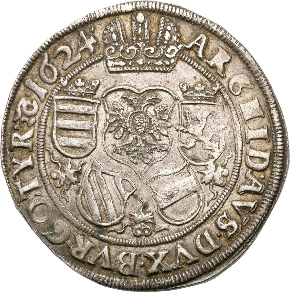 Austria, Ferdynand II (1619-1637). Talar 1624, Wiedeń